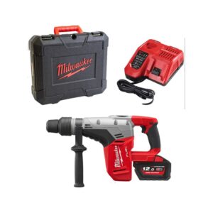 Perforators Milwaukee M18 CHM-121C; 6,1 J; SDS-Max; 18 V; 1x12 Ah akum.