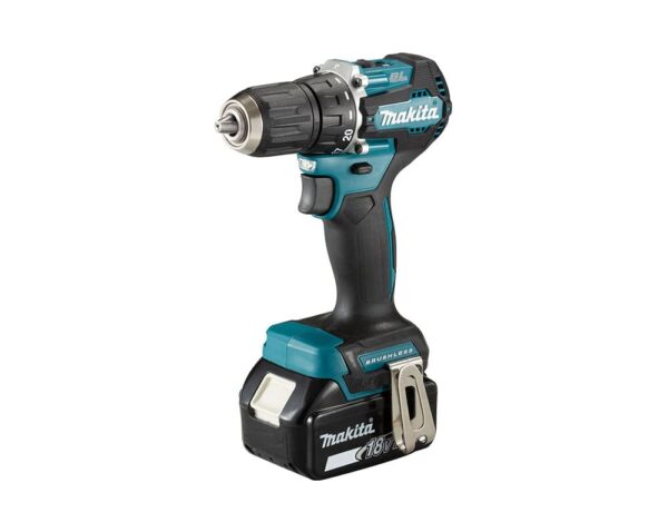 Urbjmašīna-skrūvgriezis Makita DDF487RTJ; 18 V; 2x5,0 Ah akum.