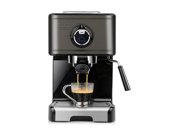 BLACK+DECKER Pusautomātisks kafijas aparāts 15bar 1200W | ES9200010B